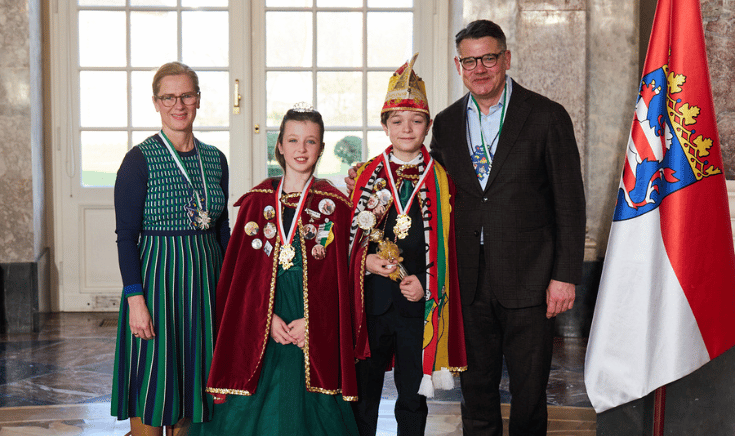 Empfang beim Ministerpräsidenten